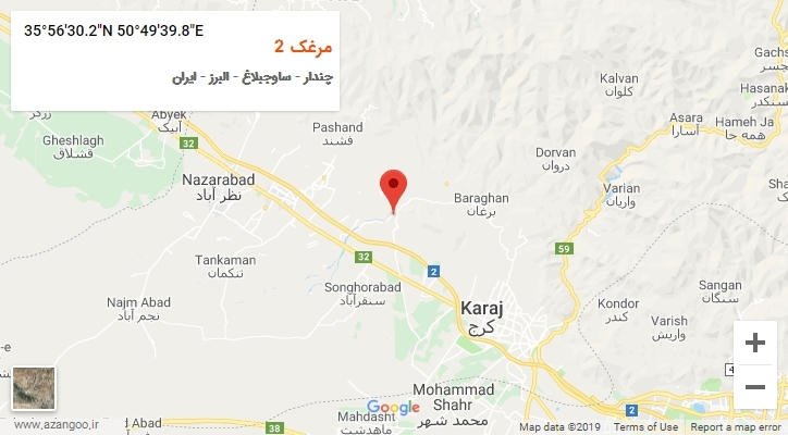 روستای مرغک 2 بر روی نقشه