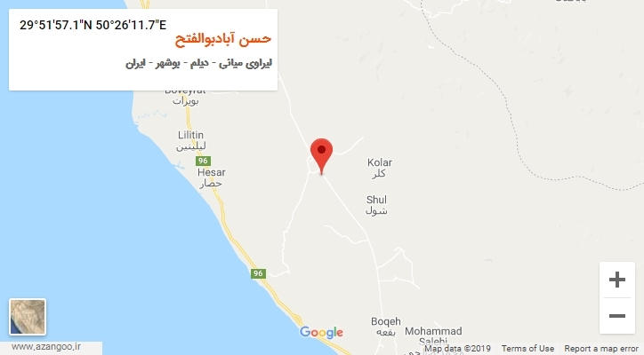 روستای حسن آبادبوالفتح بر روی نقشه