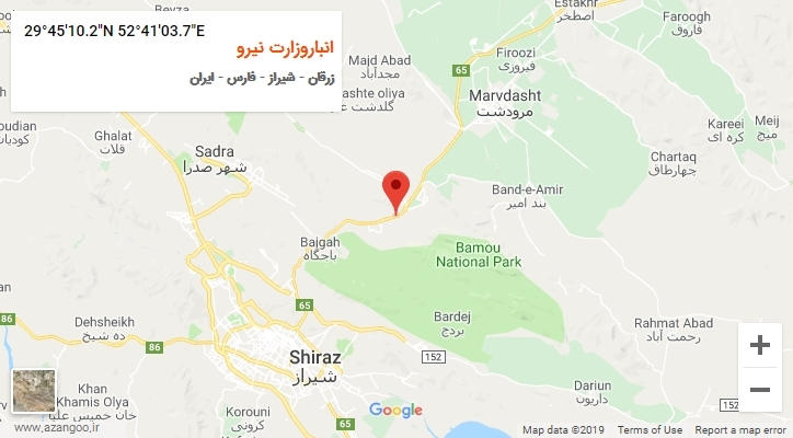 روستای انباروزارت نیرو بر روی نقشه
