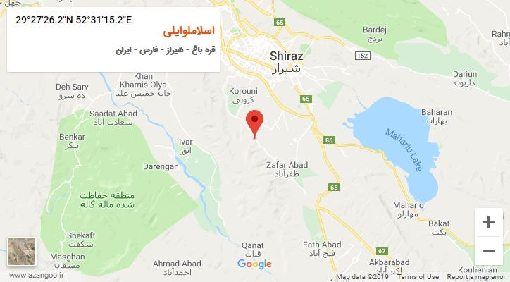 روستای اسلاملوایلی بر روی نقشه