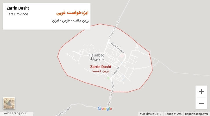 دهستان ایزدخواست غربی بر روی نقشه