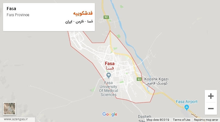 دهستان فدشکوییه بر روی نقشه