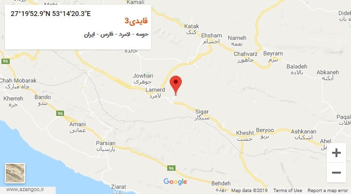 روستای قایدی3 بر روی نقشه