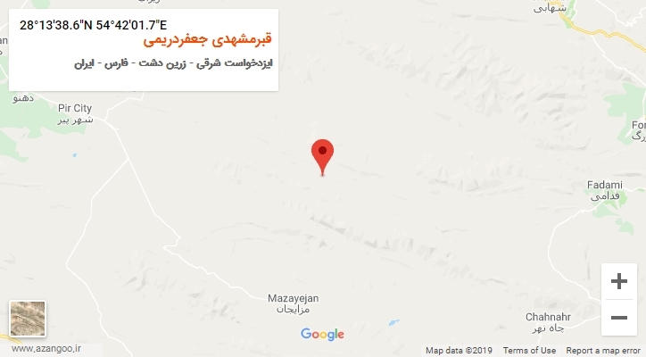 روستای قبرمشهدی جعفردریمی بر روی نقشه