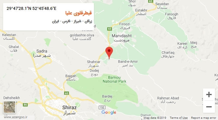 روستای قبطرقلوی علیا بر روی نقشه