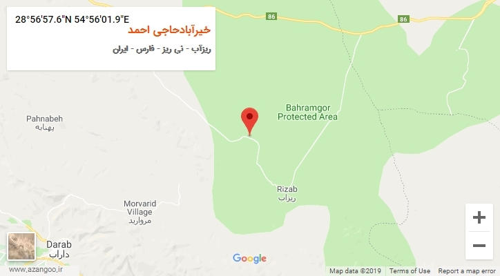 روستای خیرآبادحاجی احمد بر روی نقشه