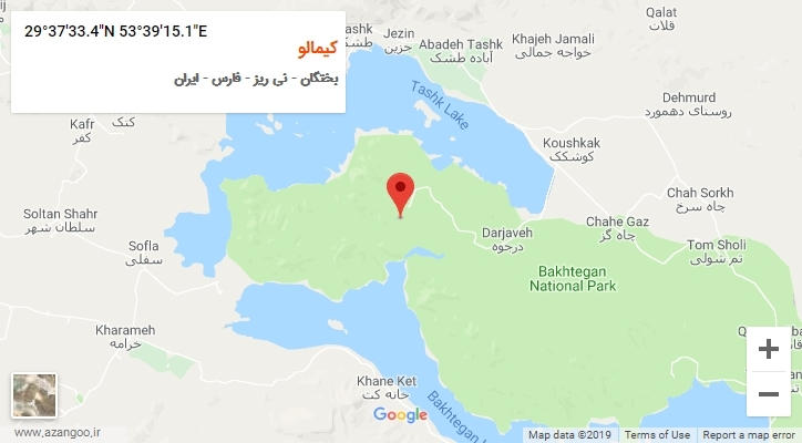 روستای کیمالو بر روی نقشه