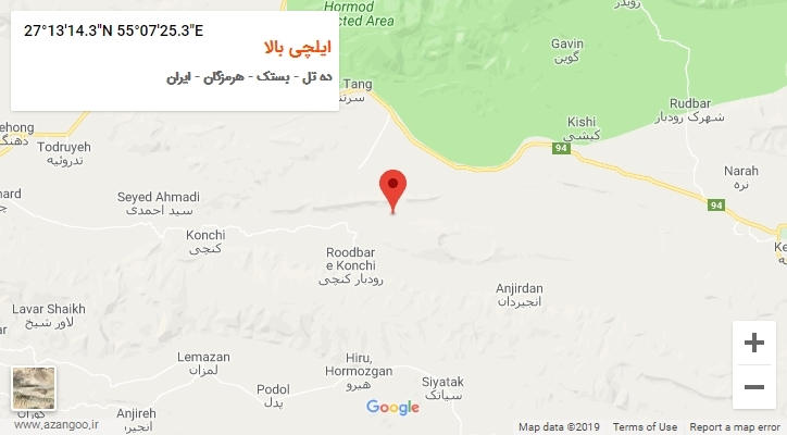 روستای ایلچی بالا بر روی نقشه