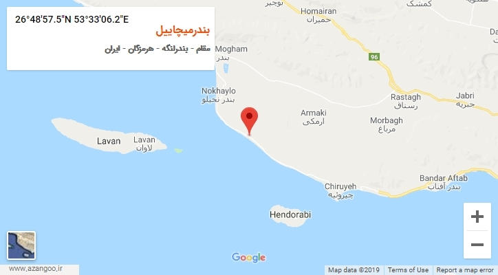 روستای بندرمیچاییل بر روی نقشه