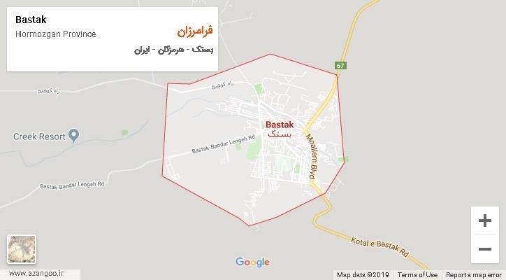 دهستان فرامرزان بر روی نقشه