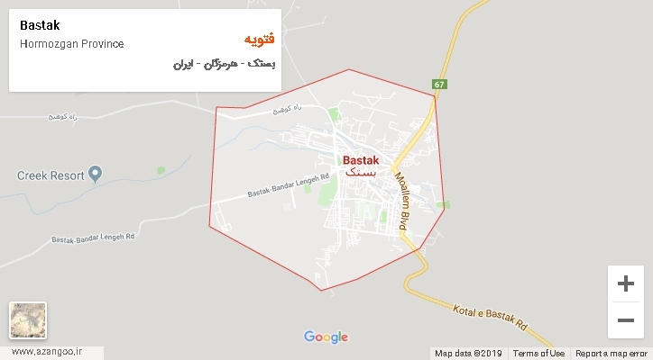 دهستان فتویه بر روی نقشه