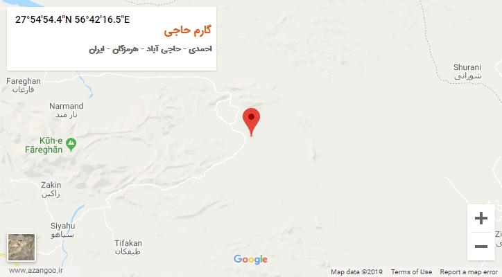 روستای گارم حاجی بر روی نقشه