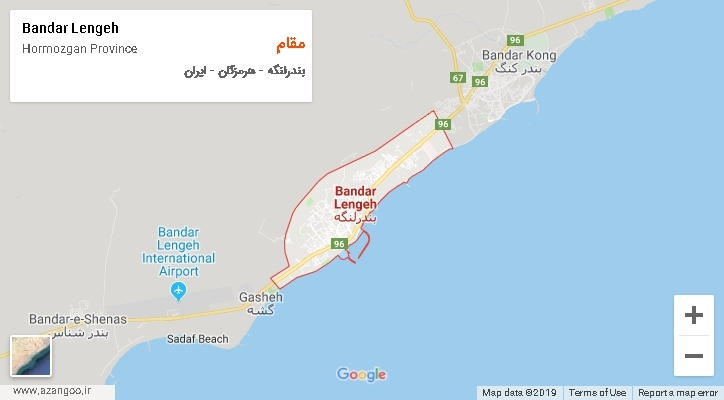 دهستان مقام بر روی نقشه