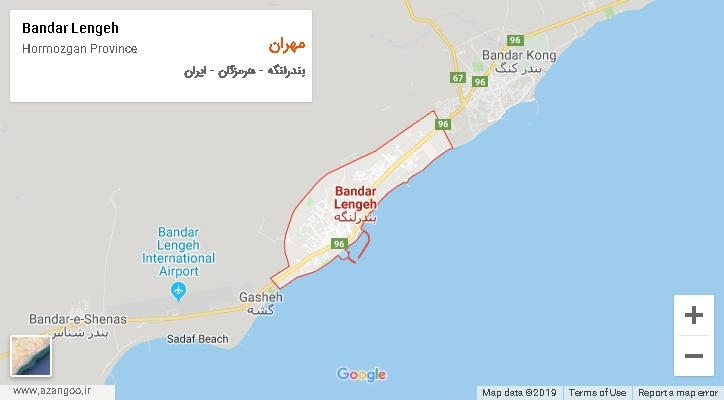 دهستان مهران بر روی نقشه