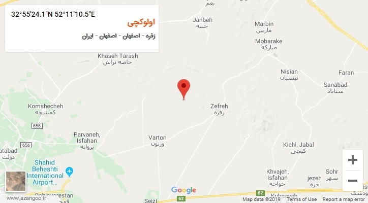 روستای اولوکچی بر روی نقشه