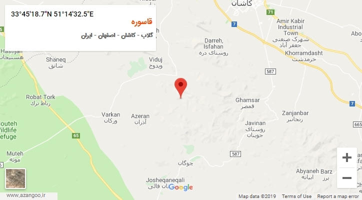 روستای قاسوره بر روی نقشه