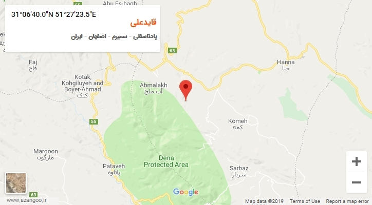 روستای قایدعلی بر روی نقشه
