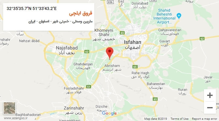 روستای قروق ایلچی بر روی نقشه