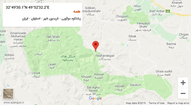 روستای همه بر روی نقشه