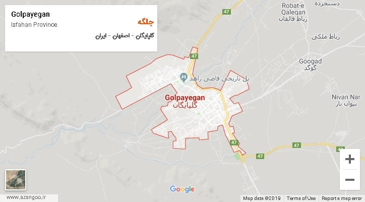 دهستان جلگه بر روی نقشه