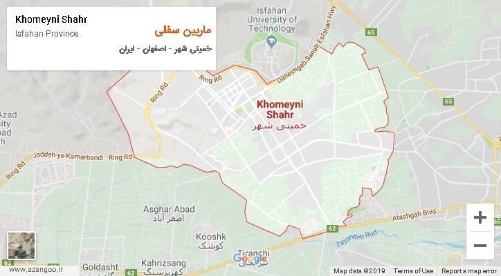 دهستان ماربین سفلی بر روی نقشه
