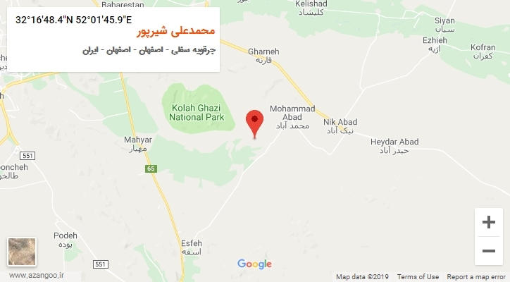 روستای محمدعلی شیرپور بر روی نقشه