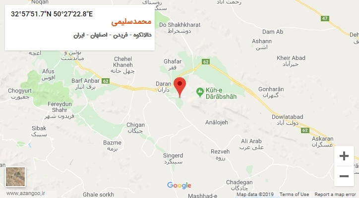 روستای محمدسلیمی بر روی نقشه