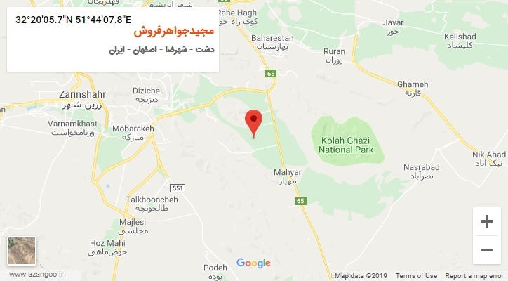 روستای مجیدجواهرفروش بر روی نقشه