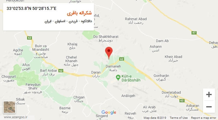 روستای شکراله باقری بر روی نقشه