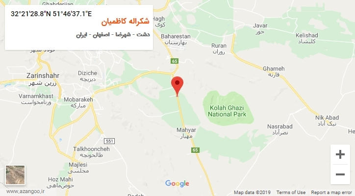 روستای شکراله کاظمیان بر روی نقشه