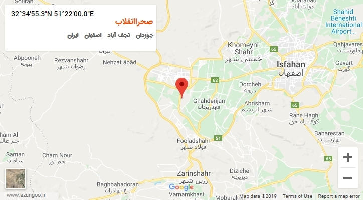 روستای صحراانقلاب بر روی نقشه