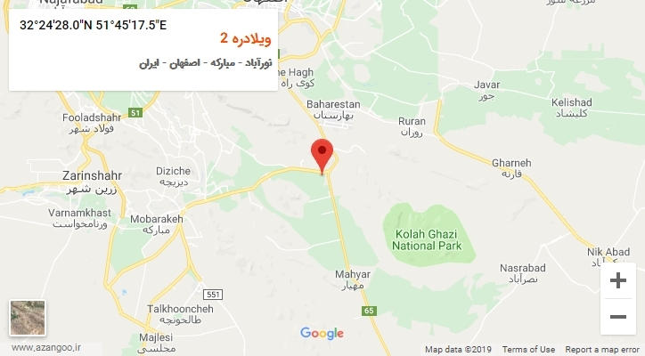 روستای ویلادره 2 بر روی نقشه