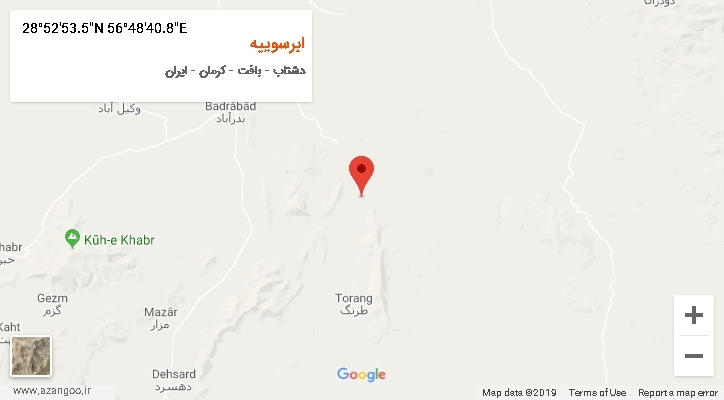 روستای ابرسوییه بر روی نقشه
