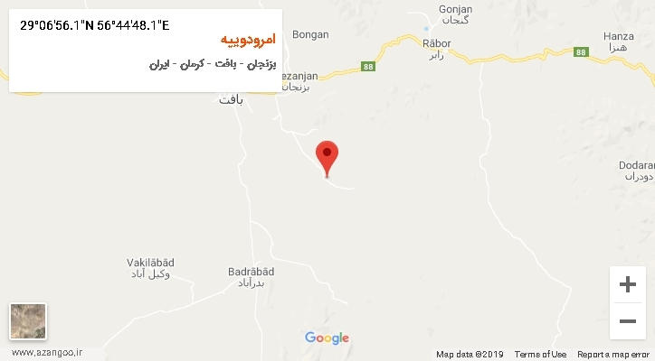 روستای امرودوییه بر روی نقشه