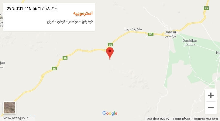 روستای استرموییه بر روی نقشه