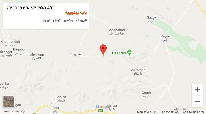 روستای باب بیدوییه بر روی نقشه
