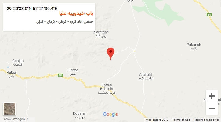 روستای باب خیدوییه علیا بر روی نقشه