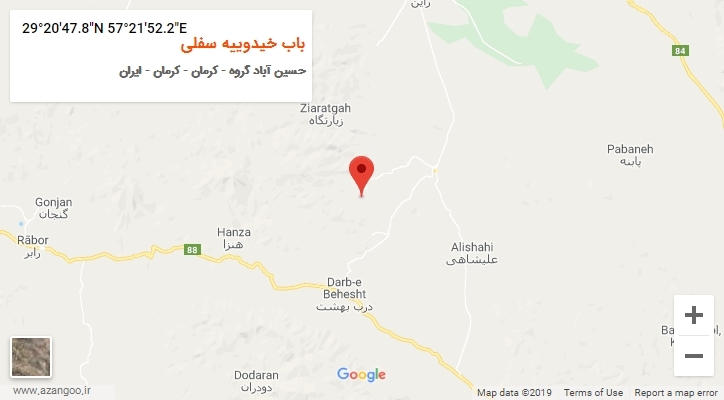روستای باب خیدوییه سفلی بر روی نقشه