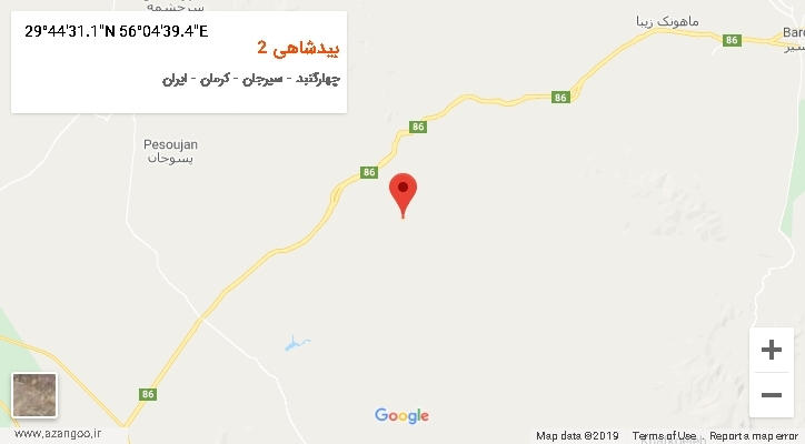 روستای بیدشاهی 2 بر روی نقشه