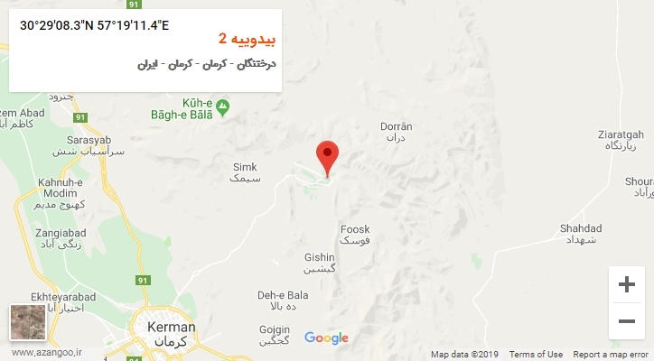 روستای بیدوییه 2 بر روی نقشه