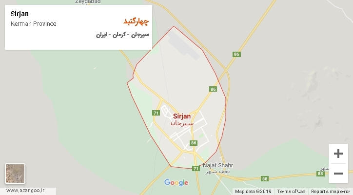 دهستان چهارگنبد بر روی نقشه
