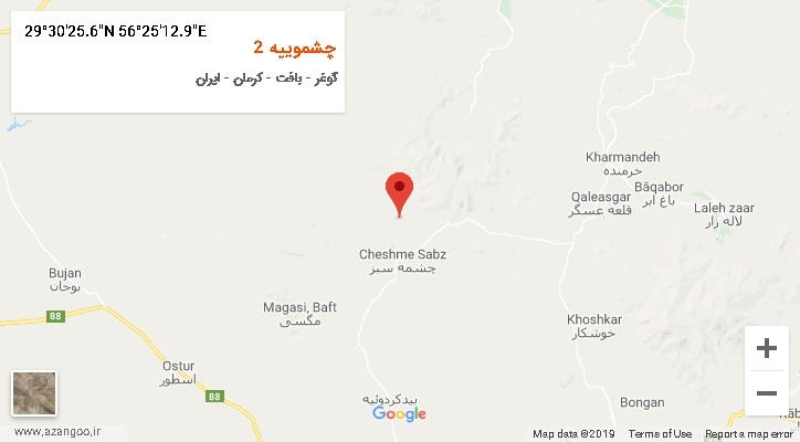 روستای چشموییه 2 بر روی نقشه