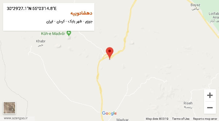 روستای دهشادوییه بر روی نقشه