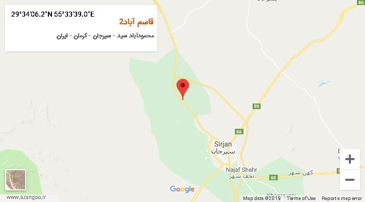 روستای قاسم آباد2 بر روی نقشه