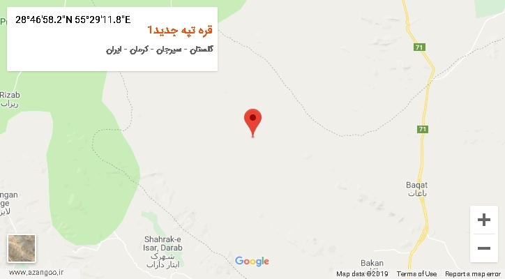 روستای قره تپه جدید1 بر روی نقشه
