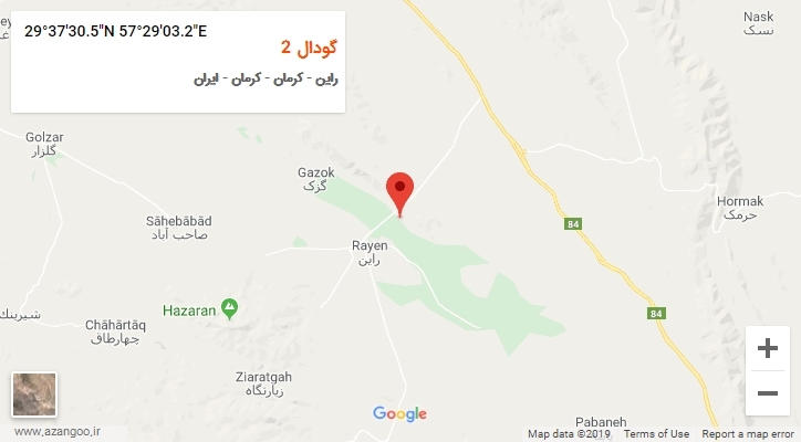 روستای گودال 2 بر روی نقشه