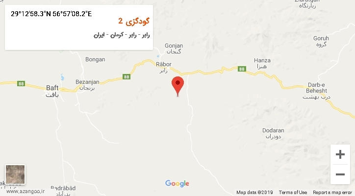 روستای گودگزی 2 بر روی نقشه