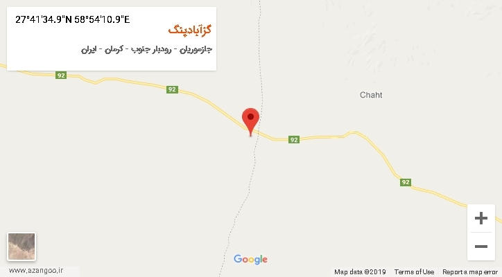 روستای گزآبادپنگ بر روی نقشه