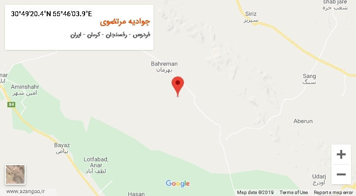 روستای جوادیه مرتضوی بر روی نقشه