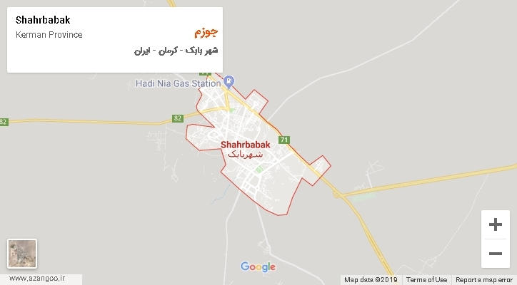 دهستان جوزم بر روی نقشه